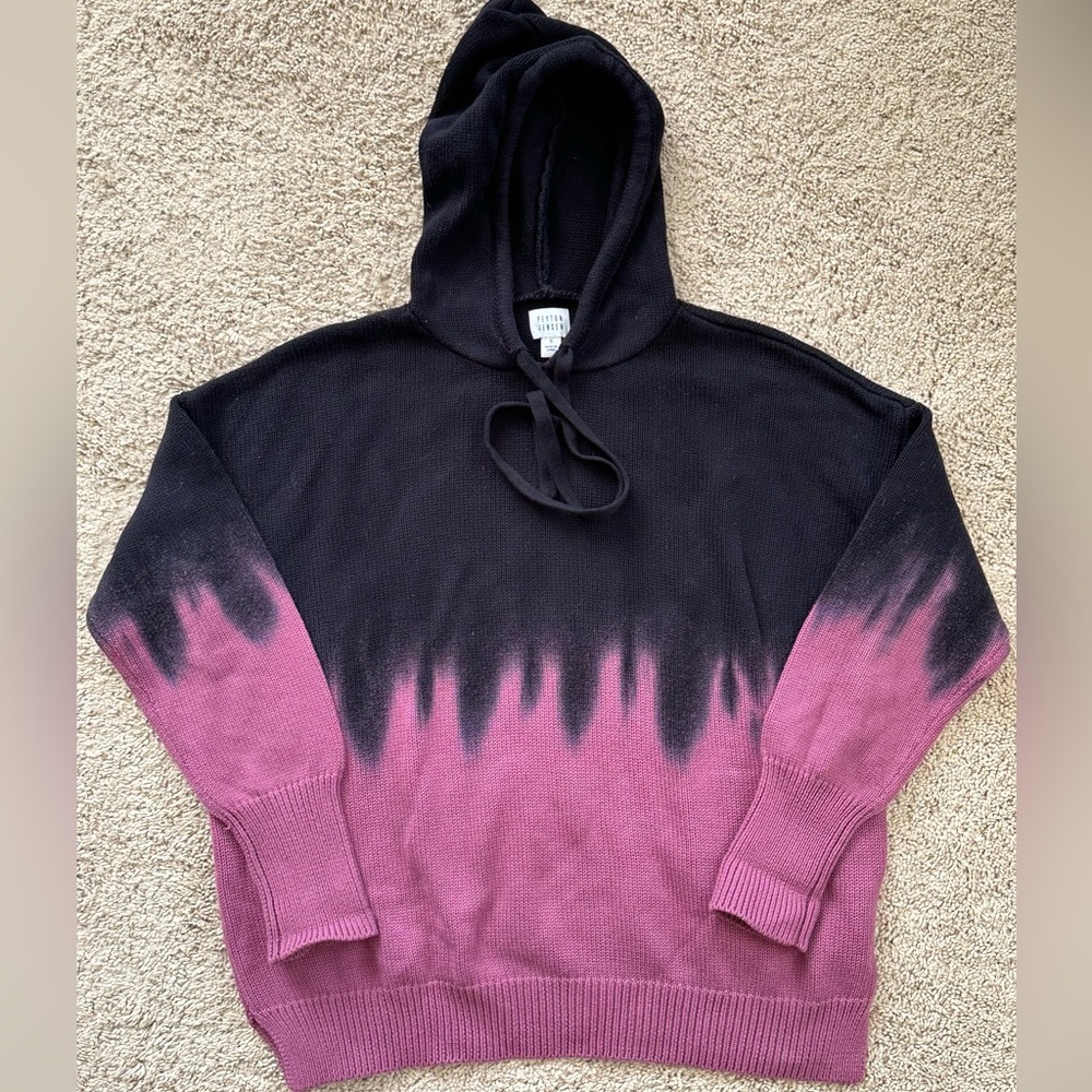 Payton Jensen Tie Dye Sweater Hoodie